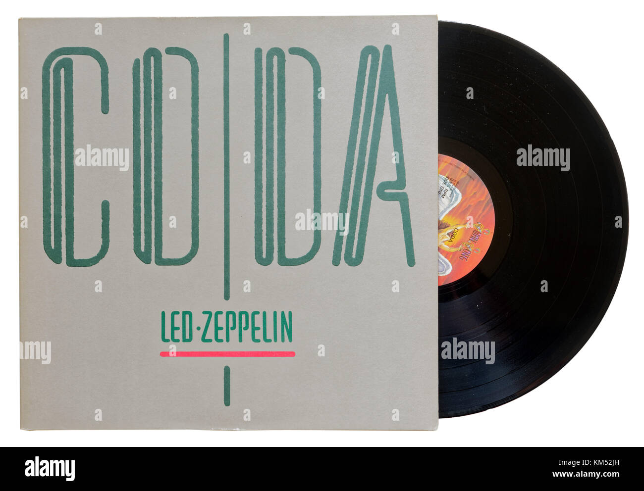 Led Zeppelin Coda album Stockfoto