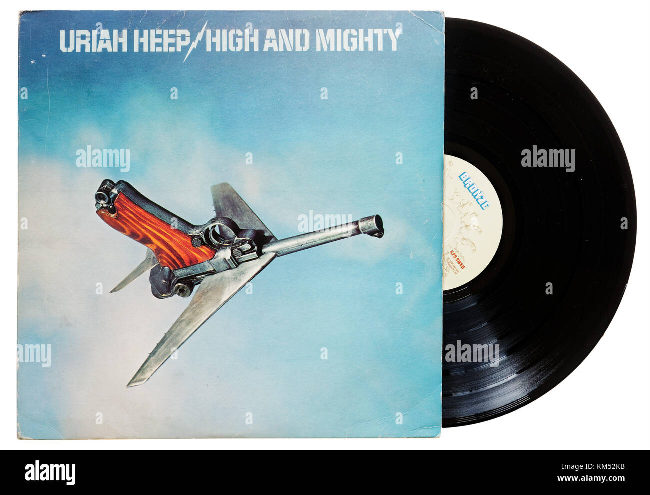 Uriah Heep hohen und mächtigen Album Stockfoto