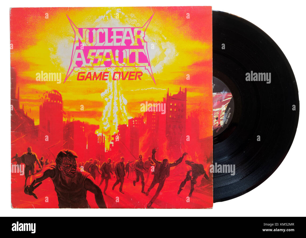 Nuclear Assault Game Over album Stockfoto