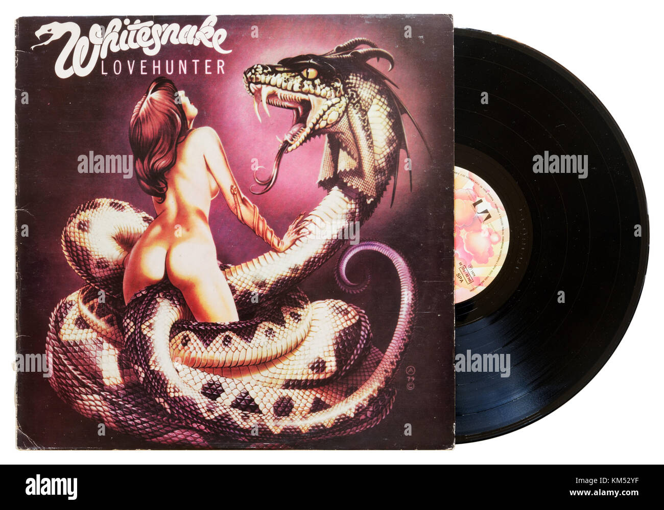 Whitesnake Size album Stockfoto