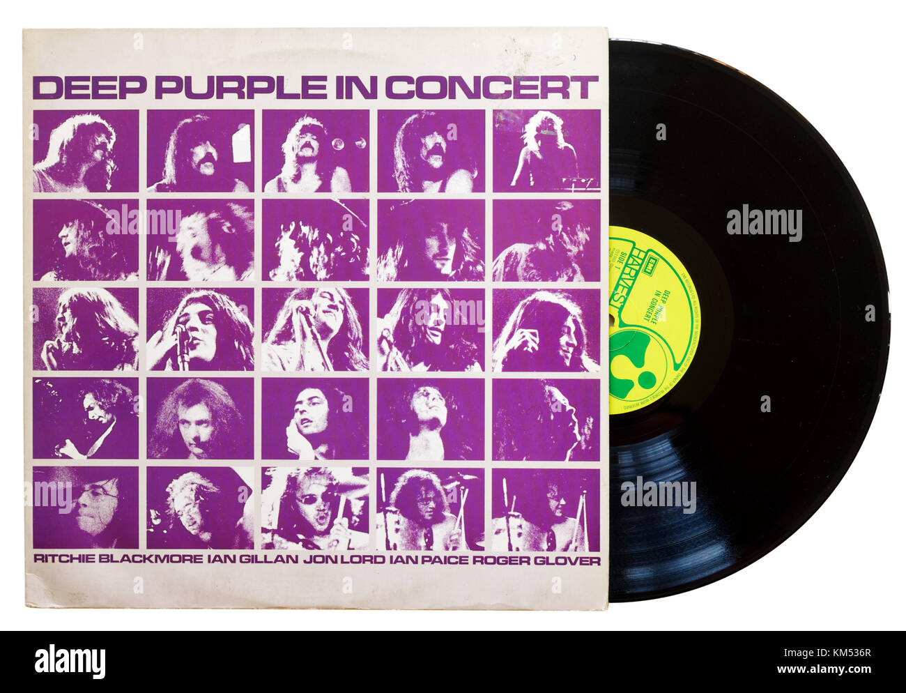Deep Purple in Concert live Album Stockfoto