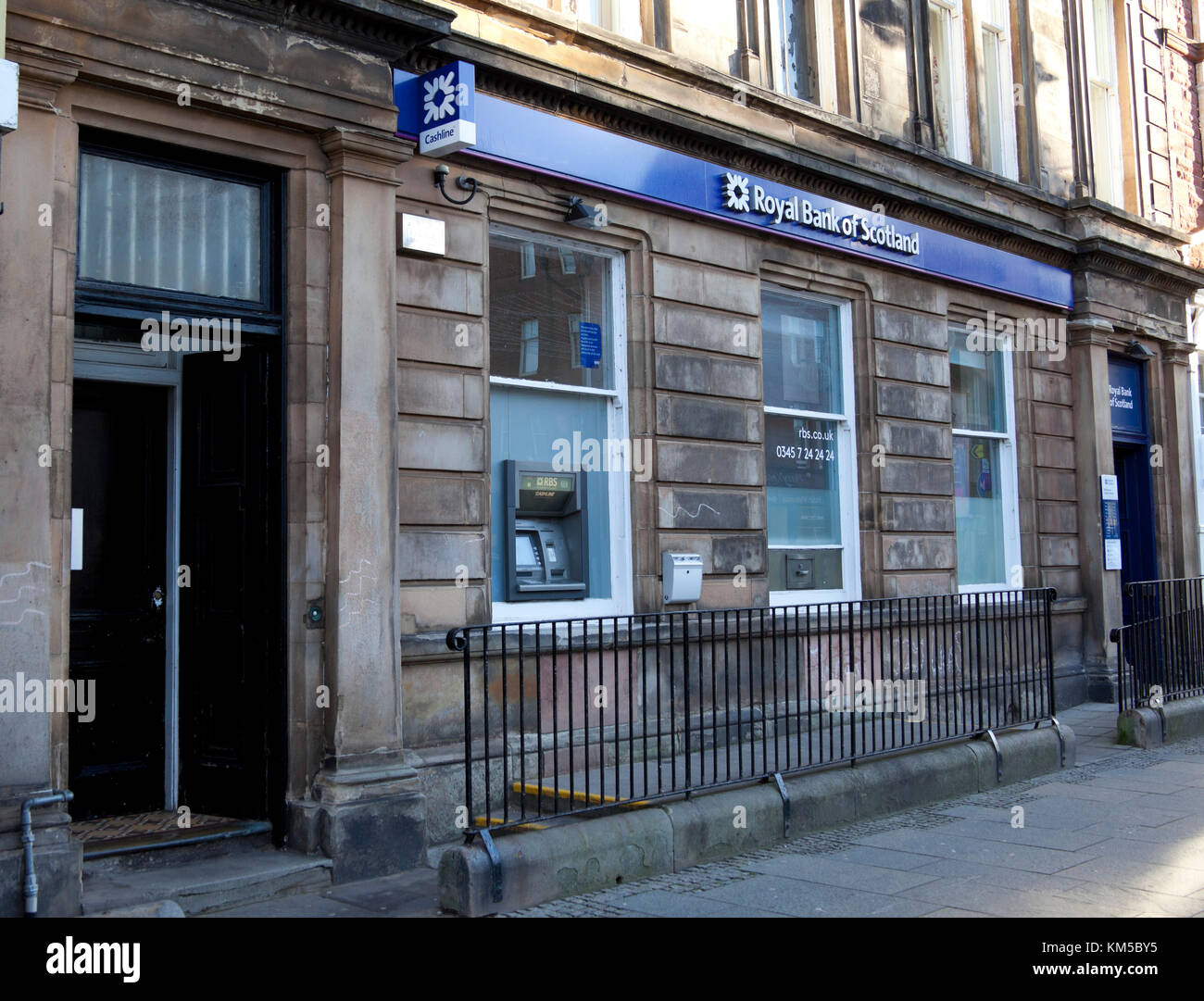 Royal Bank of Scotland, Dunbar, East Lothian, Schottland, Großbritannien Stockfoto