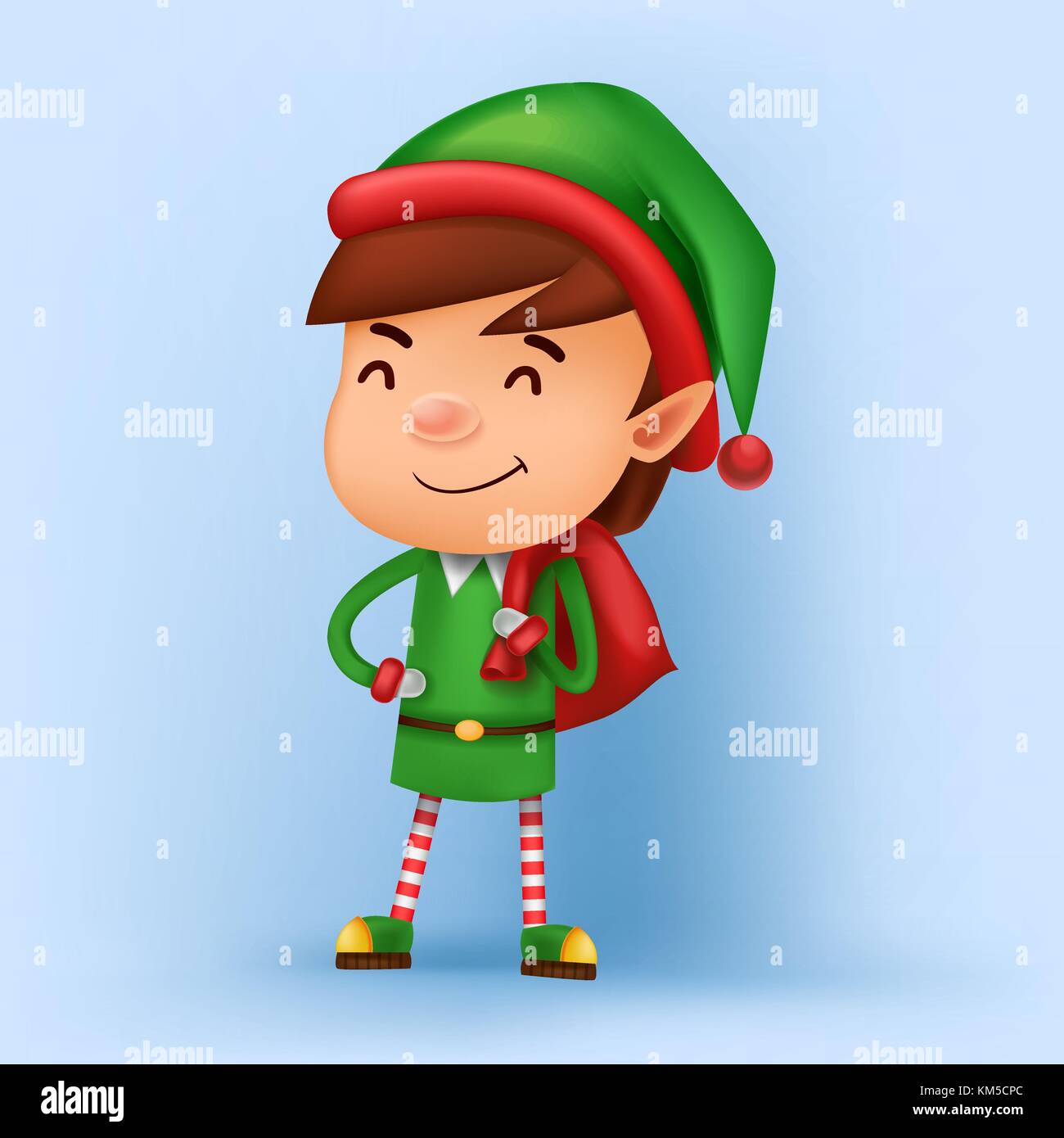 Serre-tête Lutin Chicago Cubs – Noël Santa Helper, Neuf, Réversible