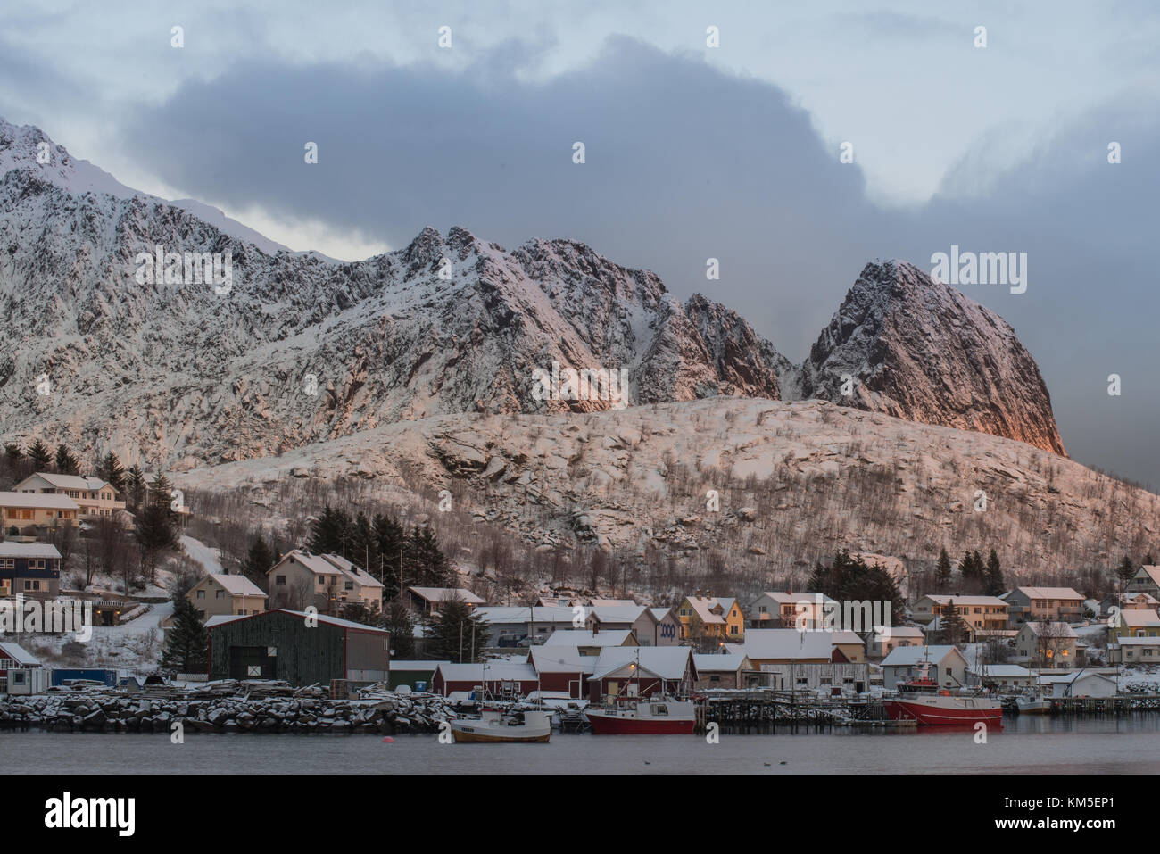 Reine, Lofoten, Norwegen Stockfoto