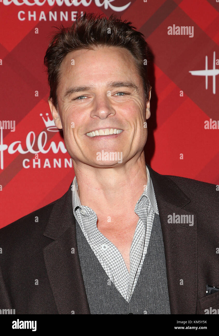 Los Angeles, Kalifornien, USA. Dezember 2017Dylan Neal. Hallmark Channel Screening von „Christmas at Holly Lodge“ im The Grove. Quelle: F. Sadou/AdMedia/ZUMA Wire/Alamy Live News Stockfoto