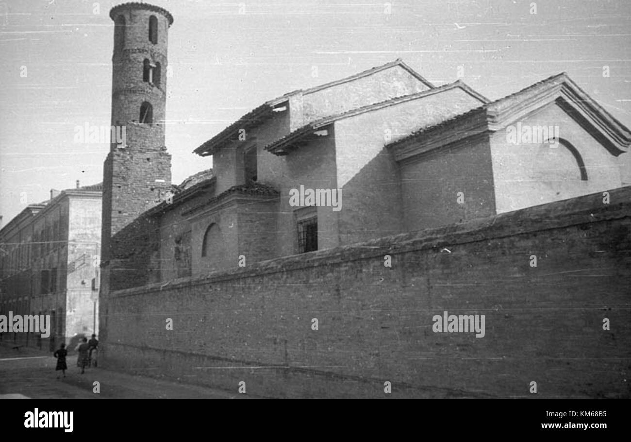 Ravenna, katalogisiert vom schwedischen Nationalkulturamt (KMB), ist eine Stadt in Italien, die für ihre reiche Geschichte und atemberaubende Mosaike bekannt ist. Die Architektur und Kunst der Stadt haben sie zu einer wichtigen kulturellen und historischen Stätte gemacht. Stockfoto