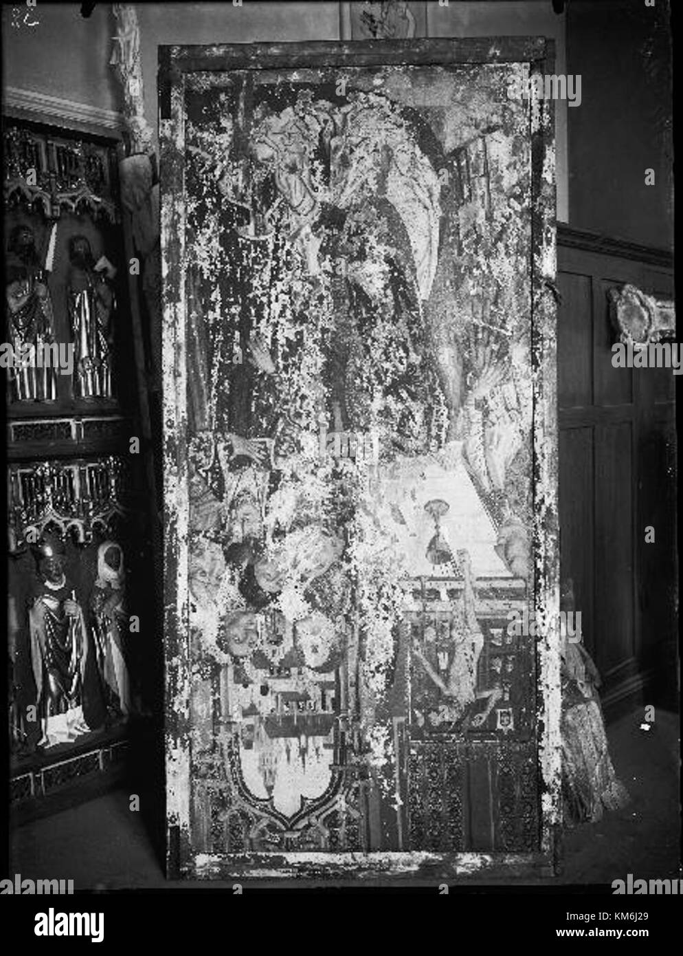 Die Kirche Litslena in Schweden, die vom schwedischen Nationaldenkmal (KMB) gelistet ist, ist für ihre historische und architektonische Bedeutung bekannt. Die Erhaltung der Kirche spiegelt Schwedens Bemühungen wider, seine religiösen und kulturellen Wahrzeichen zu erhalten. Stockfoto