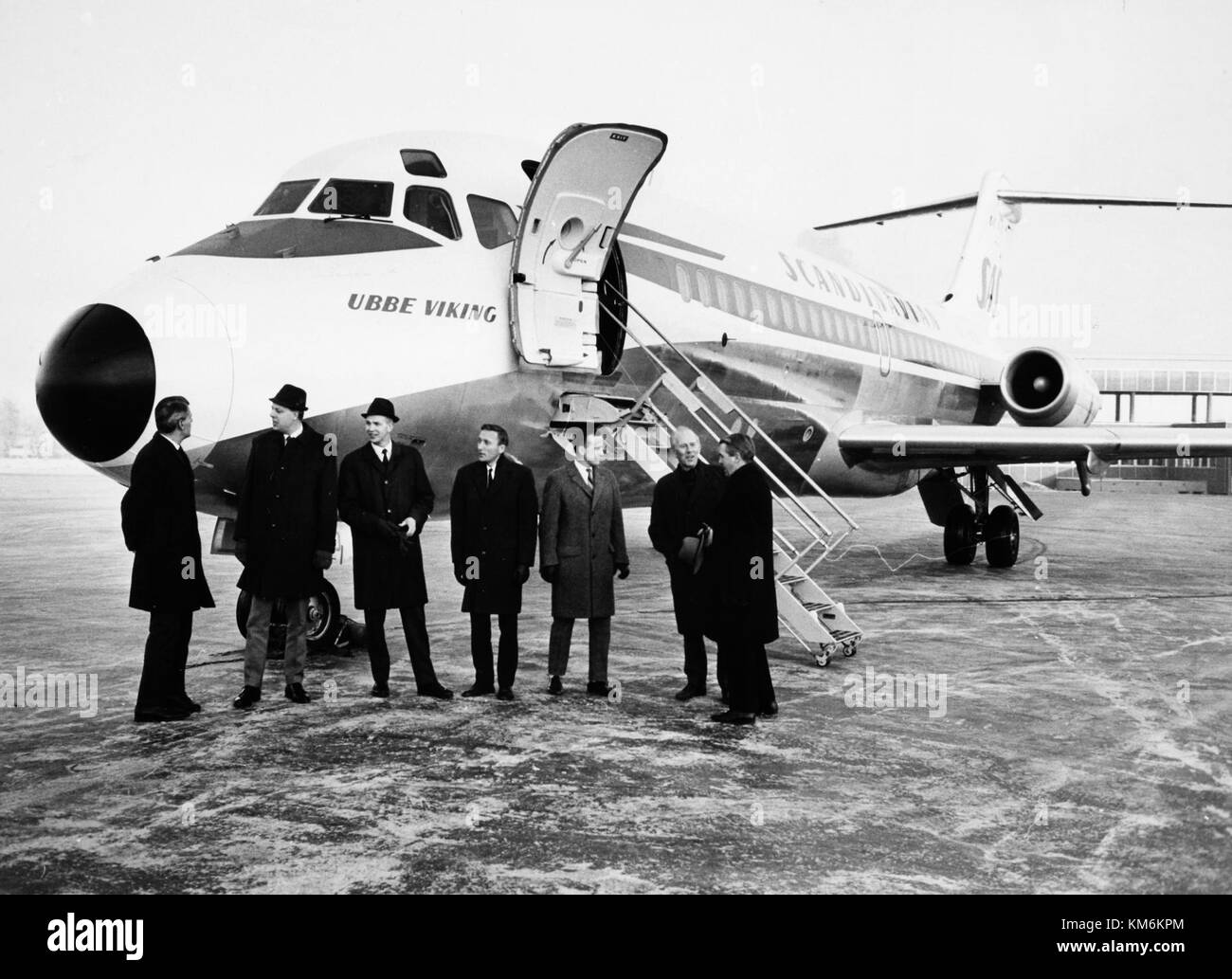 SAS DC 9 21, Ubbe Viking OY KGD Stockfoto