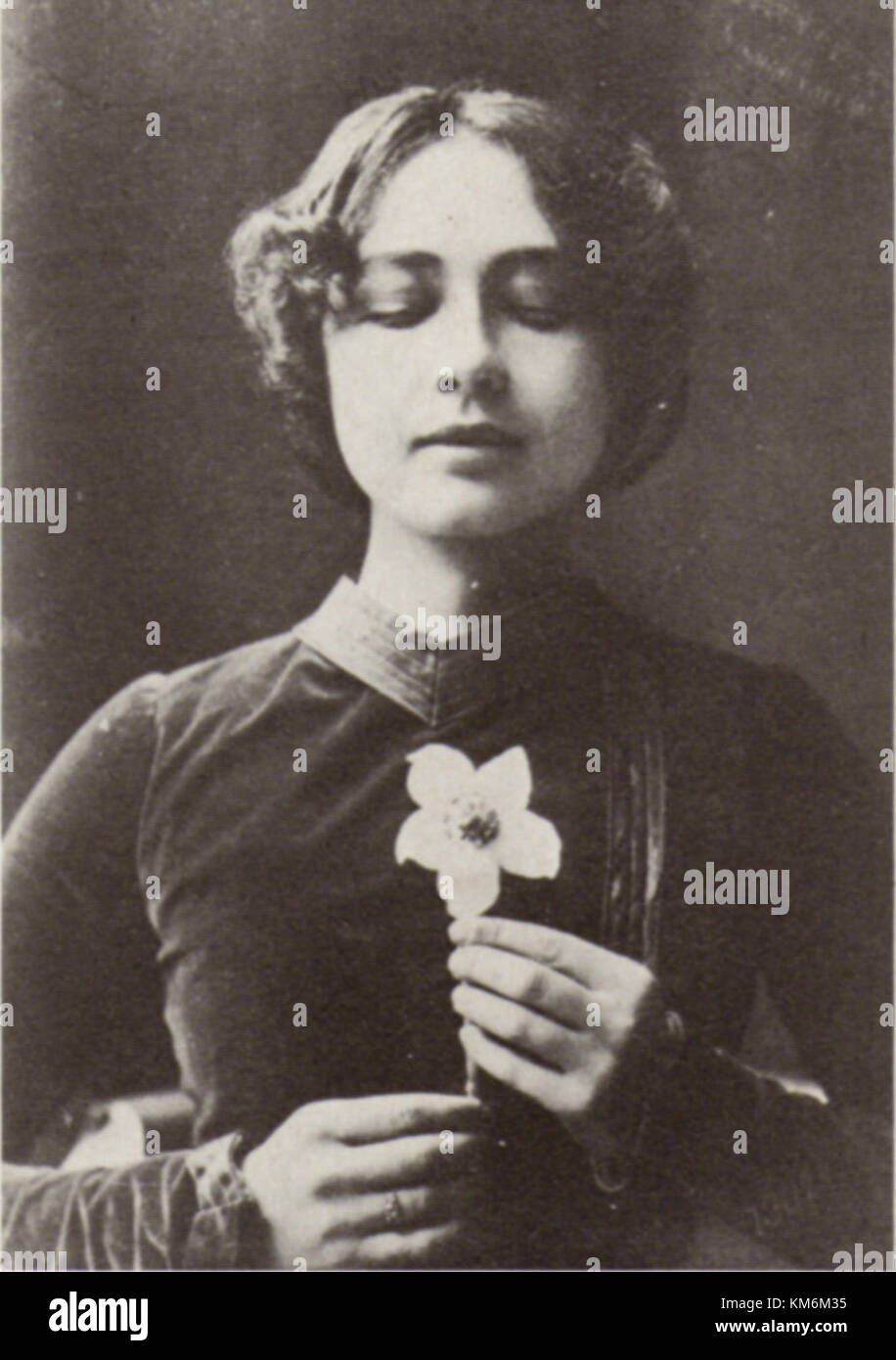 Harriet Bosse Strindberg nach Damaskus 1900 Stockfoto