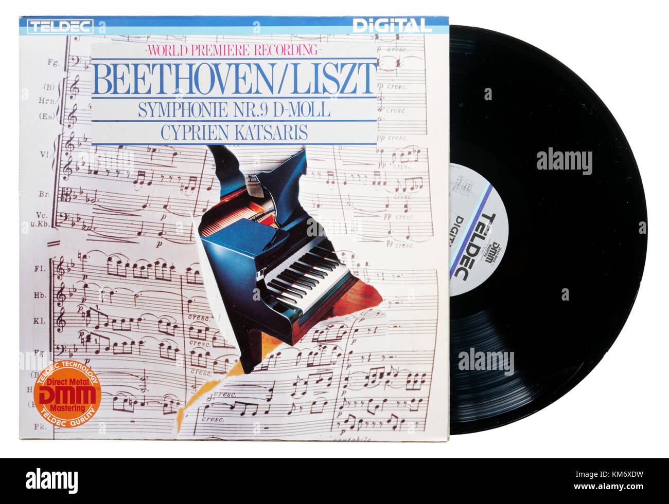 Liszts erstaunliche piano version von Beethovens Symphonie Nr. 9 Stockfoto Liszts erstaunliche piano version von Beethovens Symphonie Nr. 9 Stockfoto