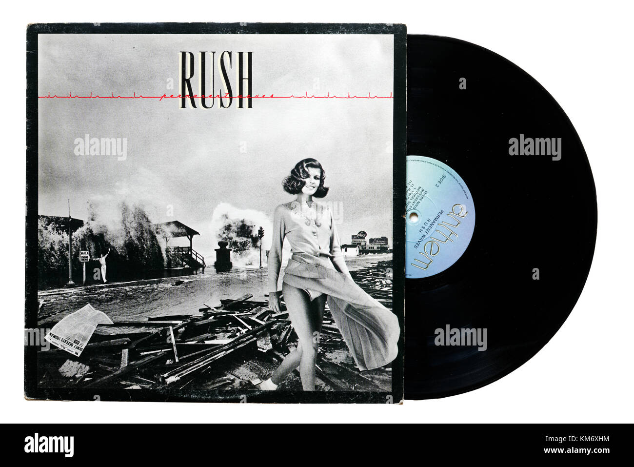 Rush Permanent Waves album Stockfoto