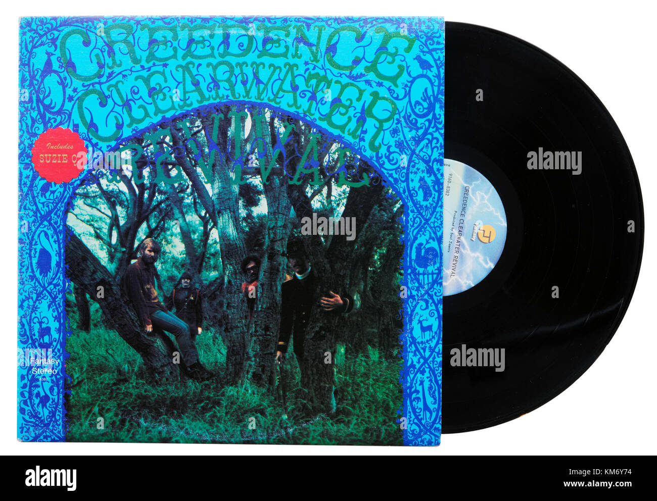 Creedence Clearwater Revival's erstes Album Creedence Clearwater Revival Stockfoto