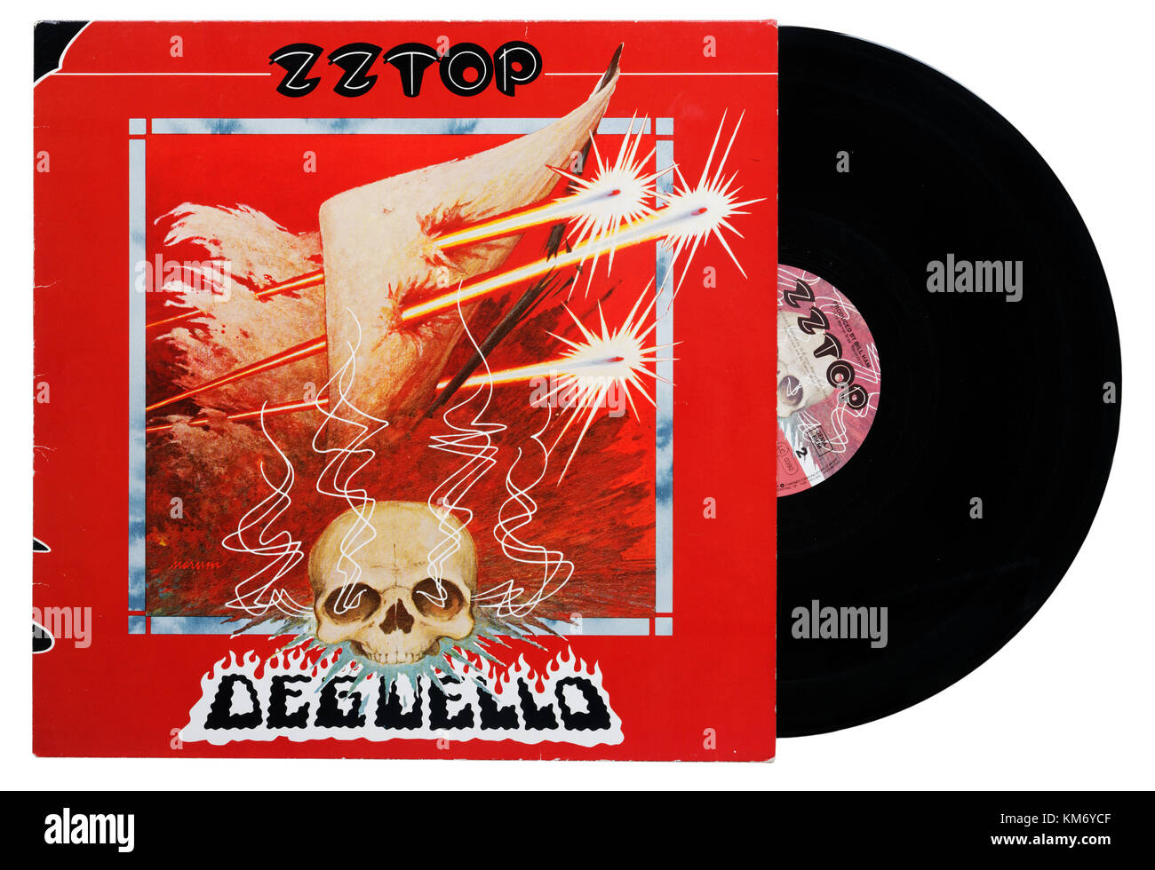 ZZ Top Deguello album Stockfoto
