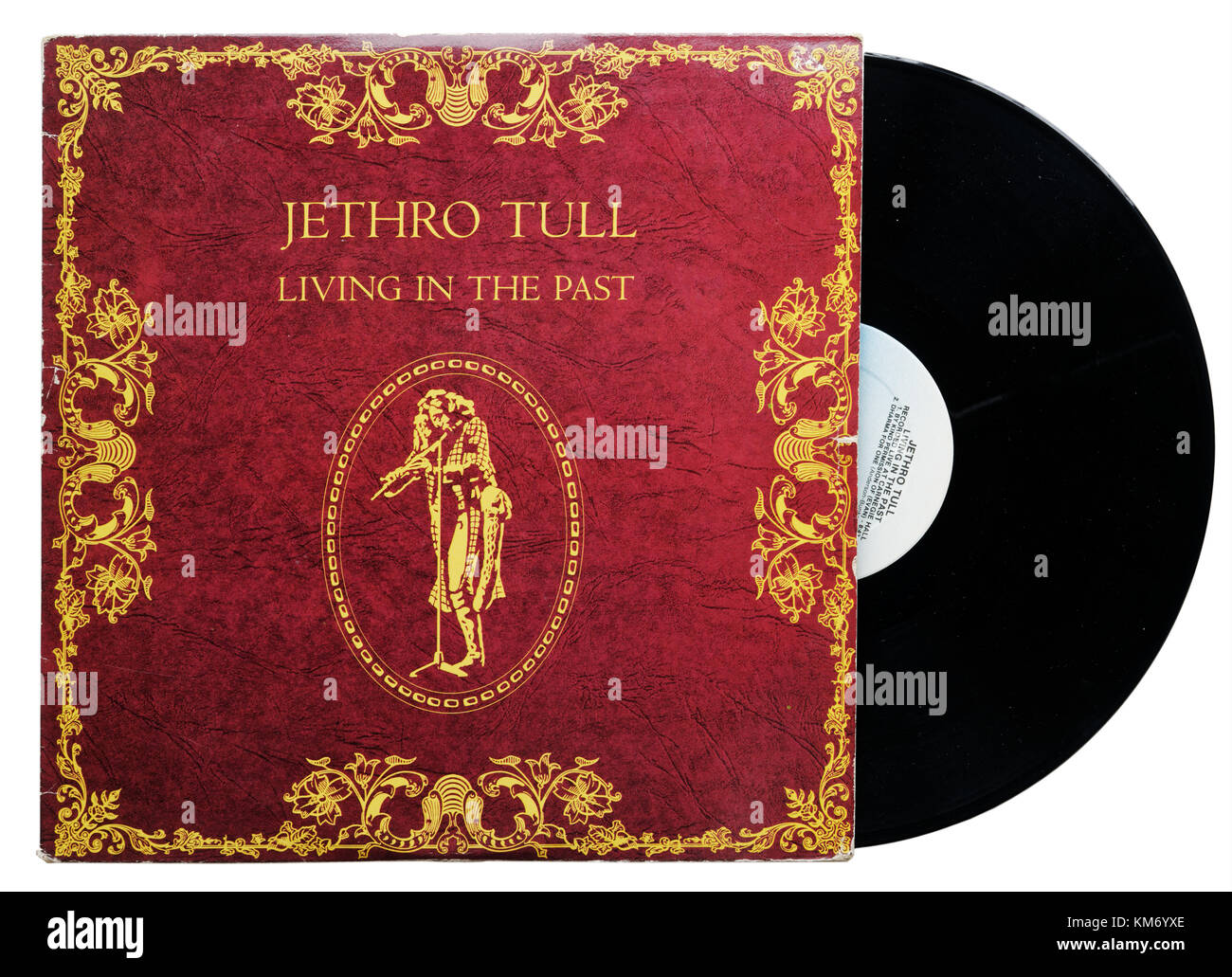 Jethro Tull in der Vergangenheit zu leben Album Stockfoto