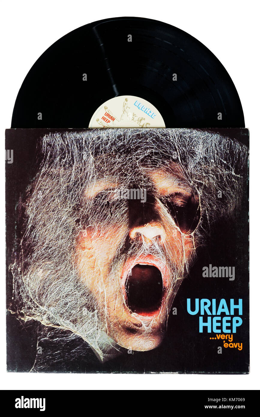 Uriah Heep sehr 'Eavy sehr 'Umble album Stockfoto