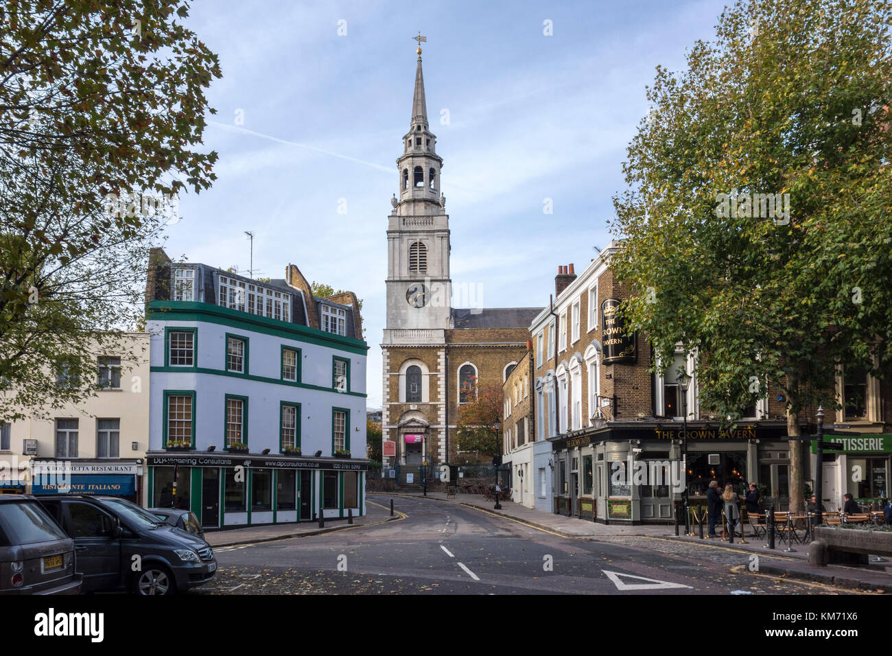 St. James Kirche, Anglikanische Kirche von James Carr in Clerkenwell, London, UK Stockfoto