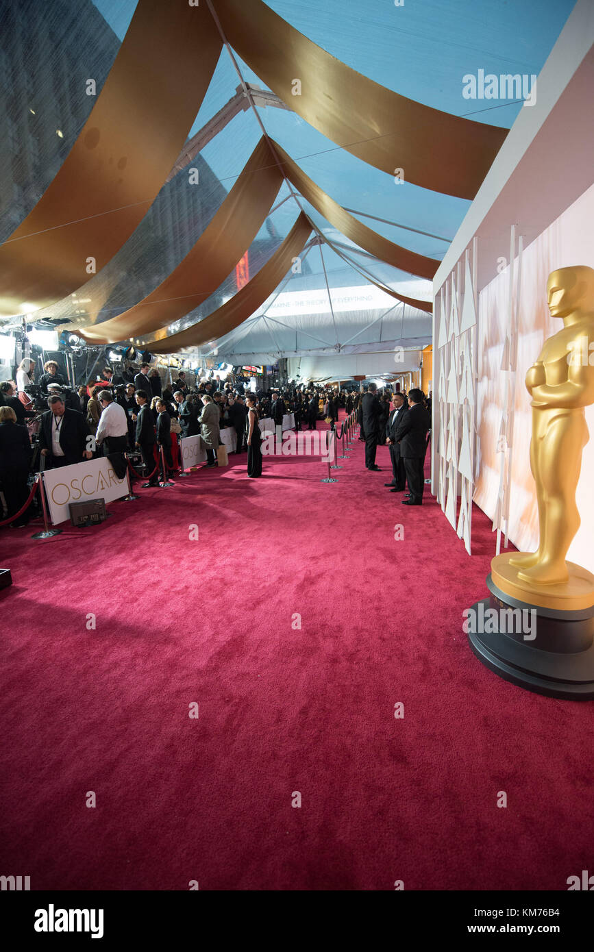 HOLLYWOOD, CA - 22. Februar: Atmosphäre attendst der 87. jährlichen Academy Awards in Hollywood & Highland Center am 22. Februar in Hollywood, Kalifornien 2015. Personen: Atmosphäre Stockfoto