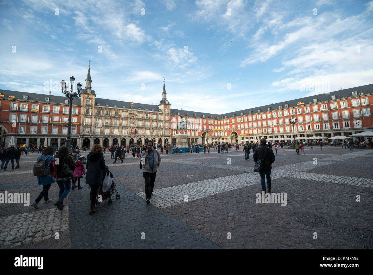 Madrid Sehenswürdigkeit Stockfoto