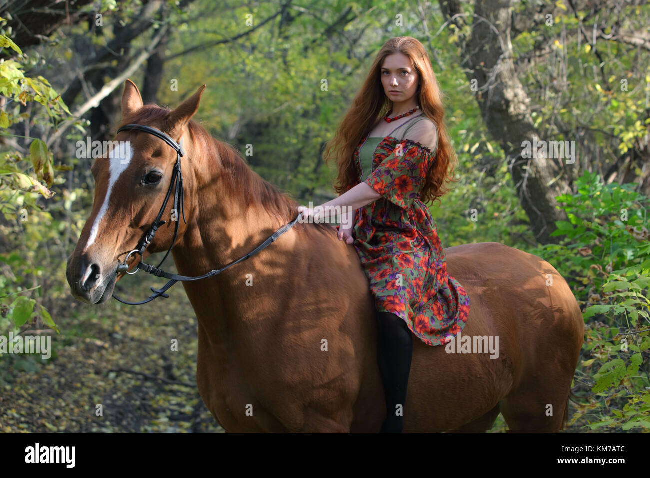 Mädchen Ohne Sattel Reiten Fotos Und Bildmaterial In Hoher Auflösung Alamy 