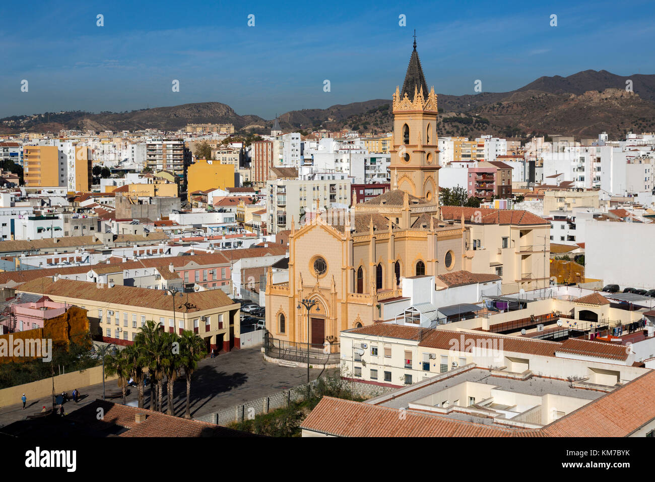 Iglesia de San Pablo in Malaga, Spanien Stockfoto