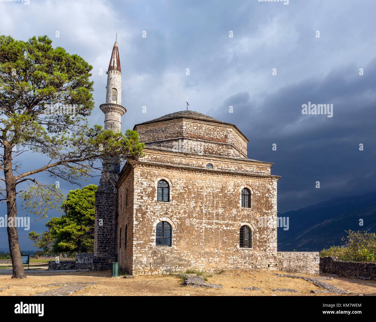 Die Fetiyie Fethiye Moschee (Moschee), das Innere der Zitadelle, Ioannina, Epirus, GRIECHENLAND Stockfoto