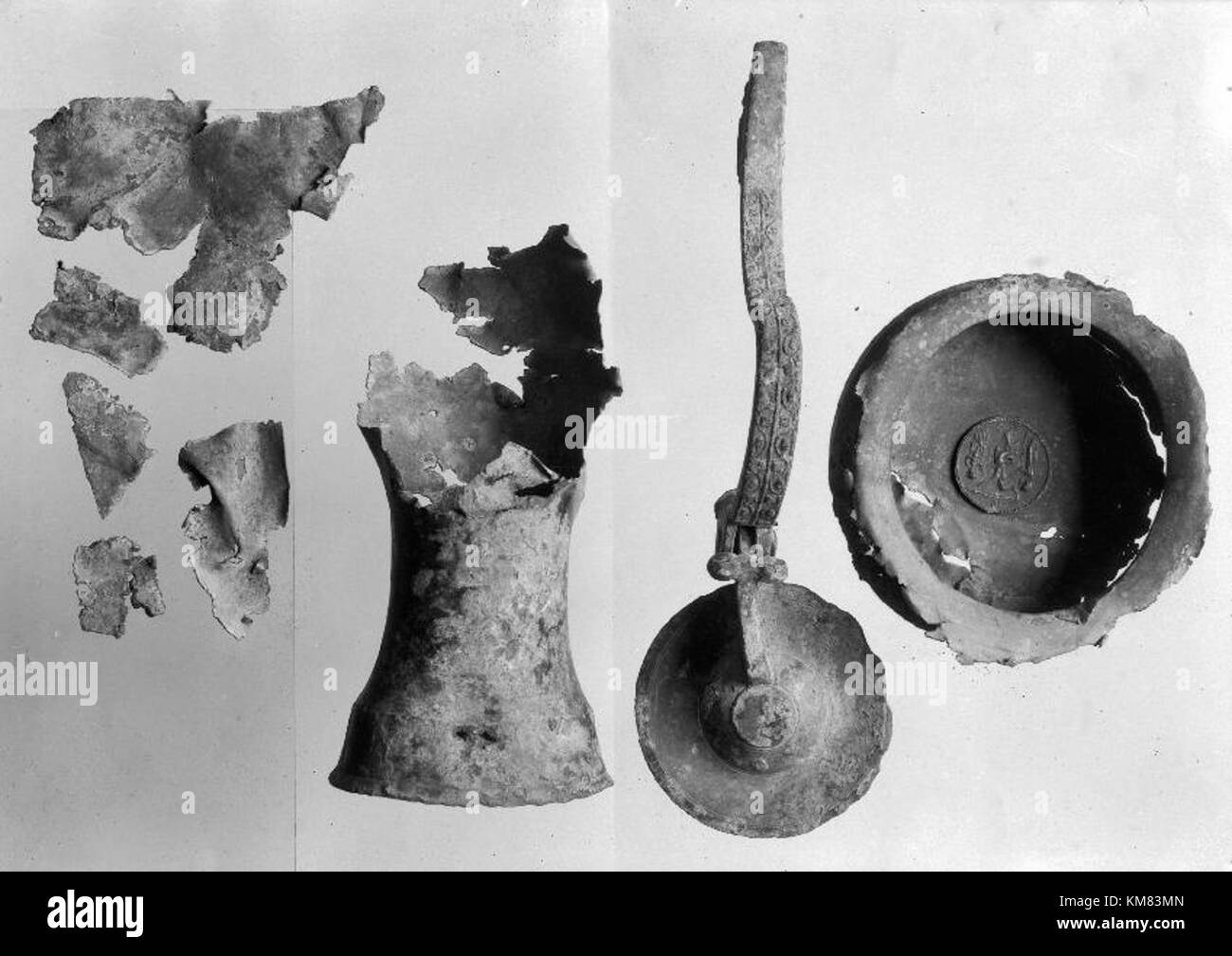 Foto der Hjortsberga-Kirche, katalogisiert als KMB 16000200000259, vom schwedischen National Heritage Board. Stockfoto