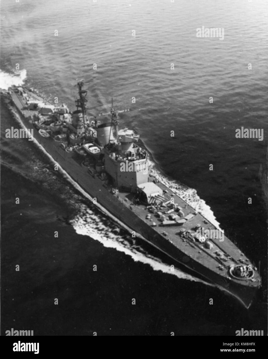 Hms Tre Kronor Von Oben Stockfotografie Alamy