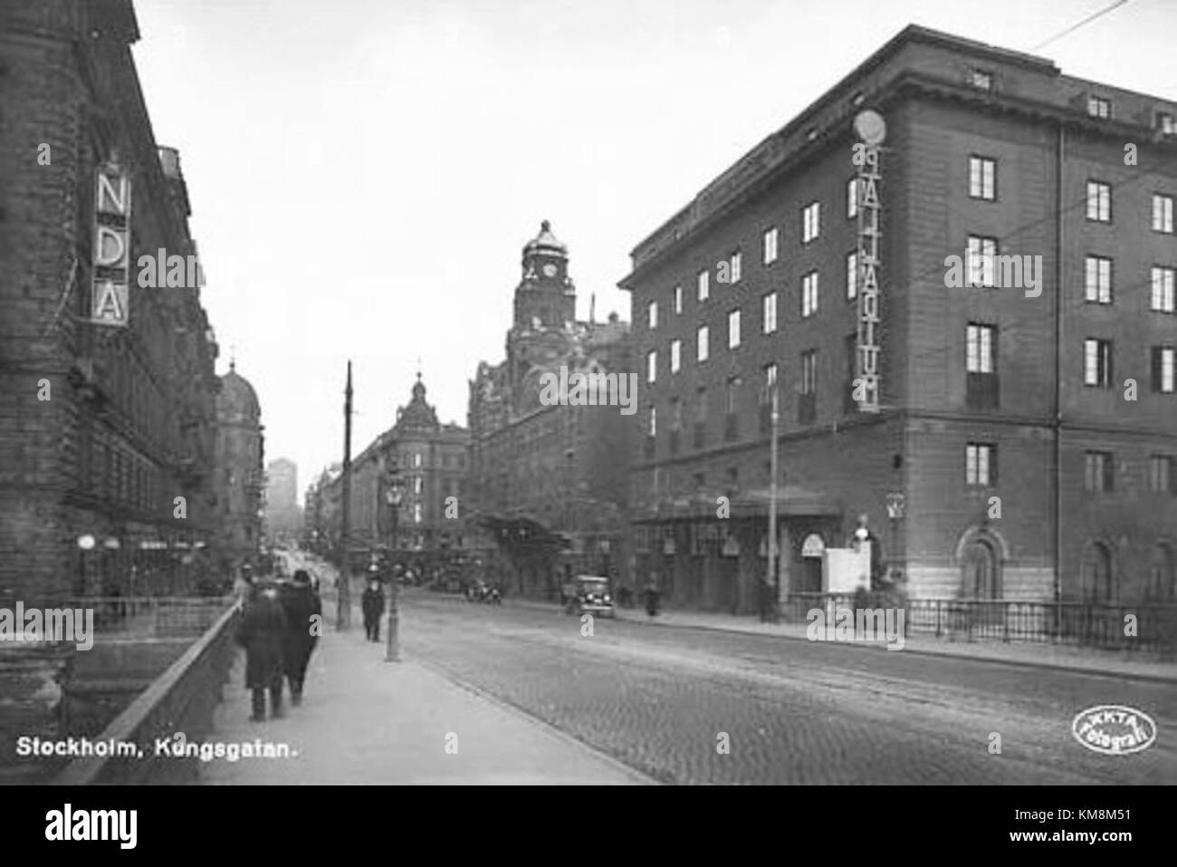 Palladium Stockholm 1940 Tal Stockfoto