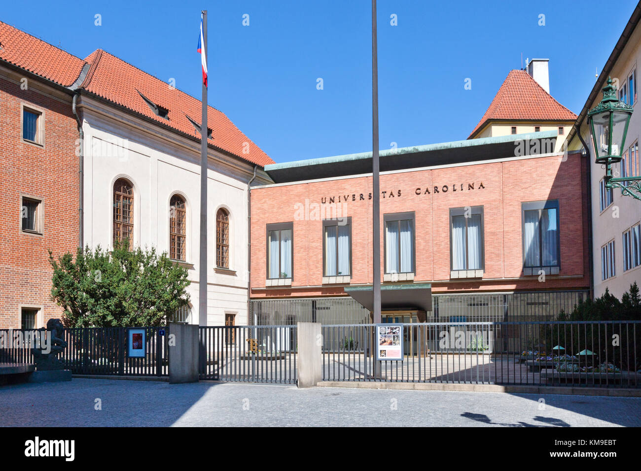 Karolinum, Universita karlova (1348), ovocny trh, Stare Mesto (unesco), Praha, Ceska Republika/Carolinum, Charles University, Altstadt, Prag, Czec Stockfoto