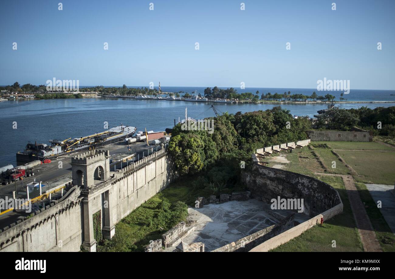 Die historische Festung Ozama (Fortaleza Ozama) in Santo Domingo, Dominikanische Republik 09.03.2017. | Nutzung weltweit Stockfoto