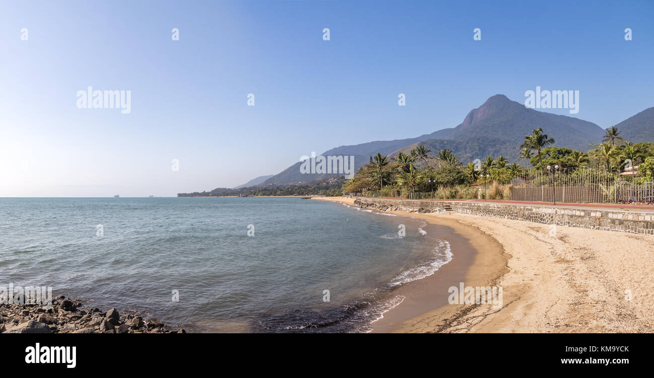 Kleiner Strand - ilhabela, Sao Paulo, Brasilien Stockfoto