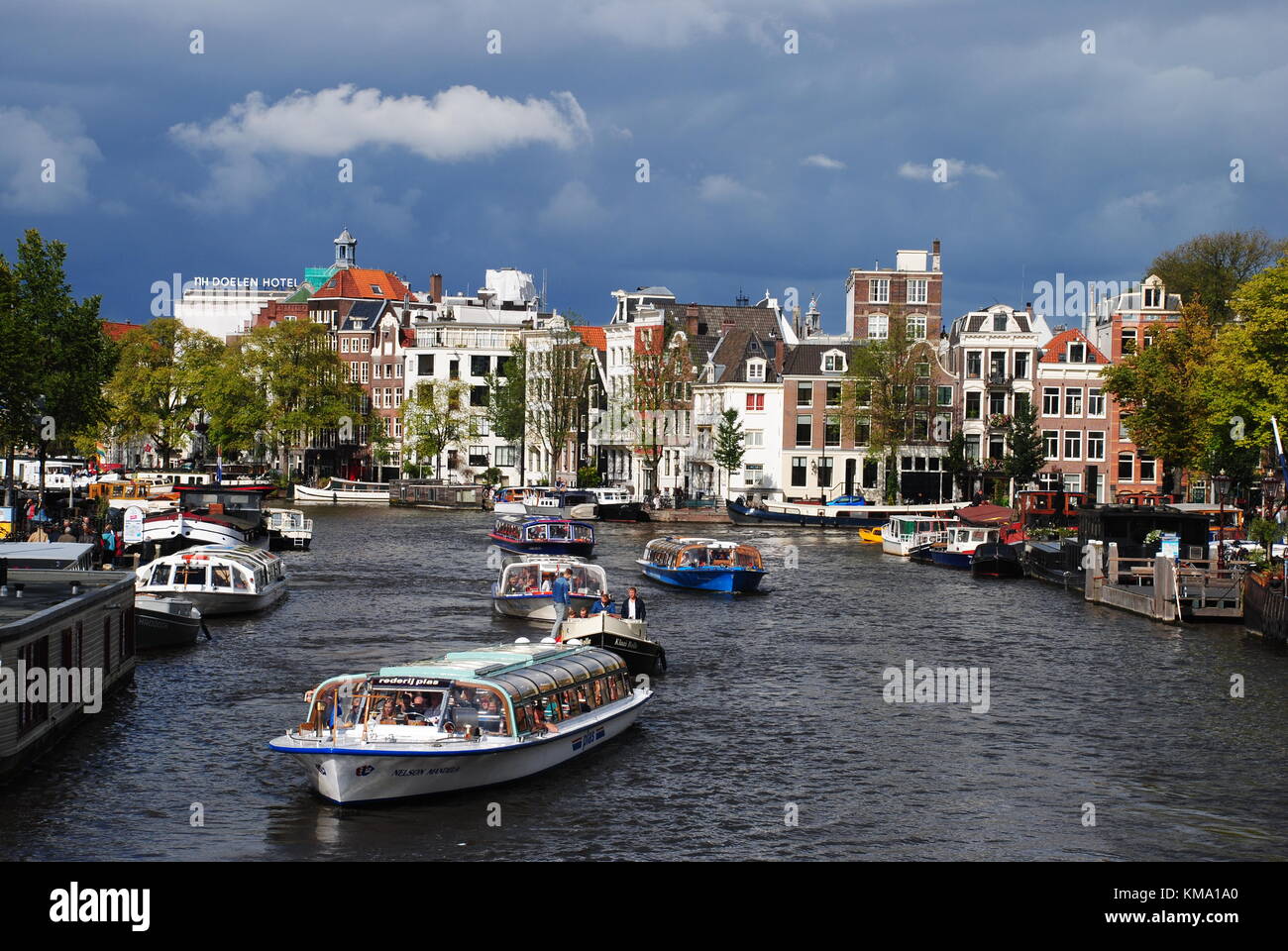 Amsterdam - Venedig des Nordens Stockfoto