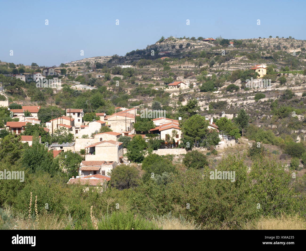 Sightseeing auf einem Familienausflug nach Zypern Stockfoto