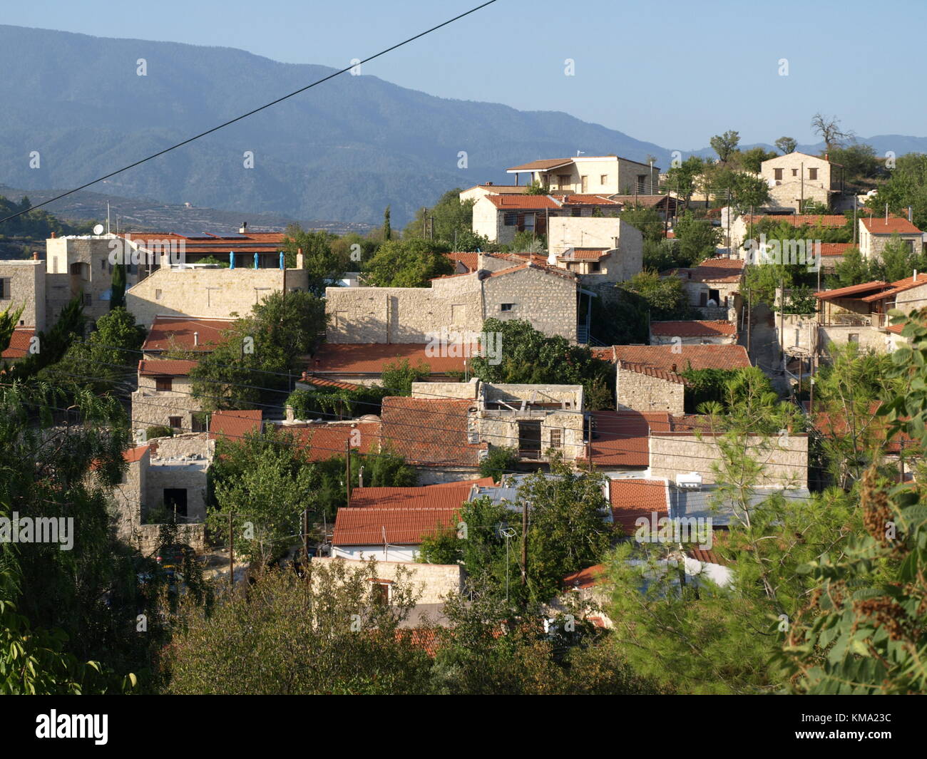 Sightseeing auf einem Familienausflug nach Zypern Stockfoto