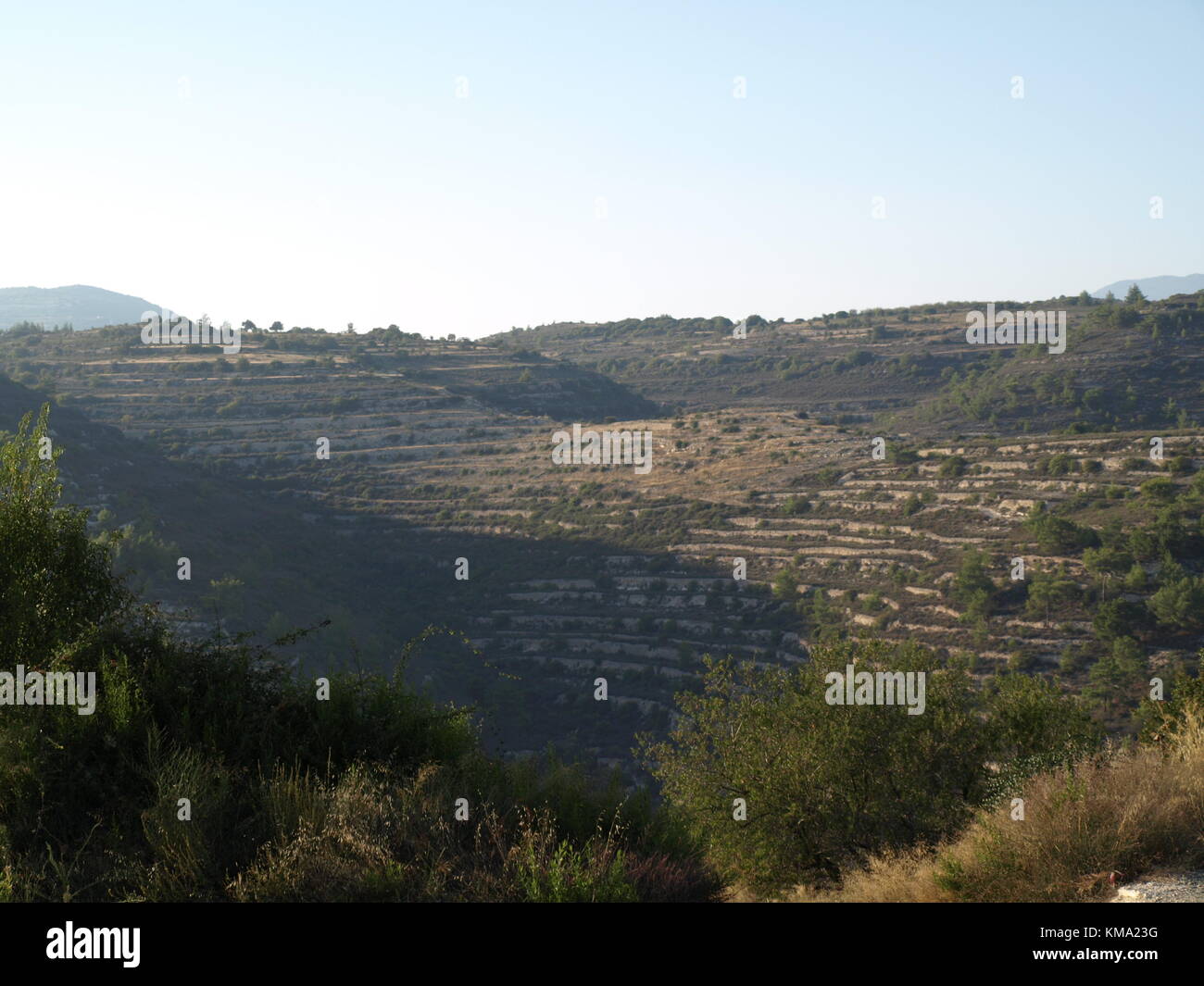 Sightseeing auf einem Familienausflug nach Zypern Stockfoto