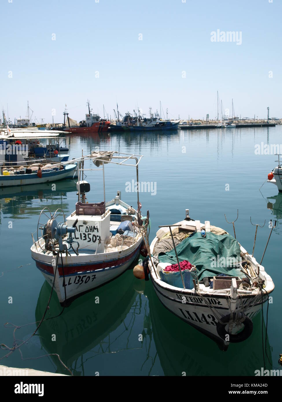 Sightseeing auf einem Familienausflug nach Zypern Stockfoto