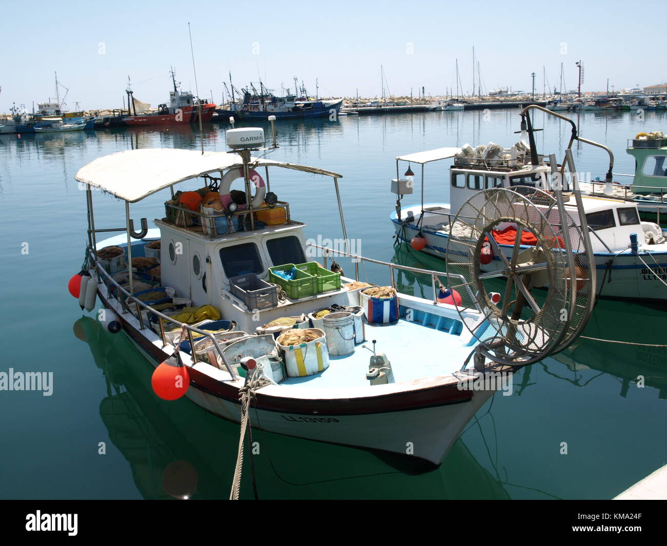 Sightseeing auf einem Familienausflug nach Zypern Stockfoto