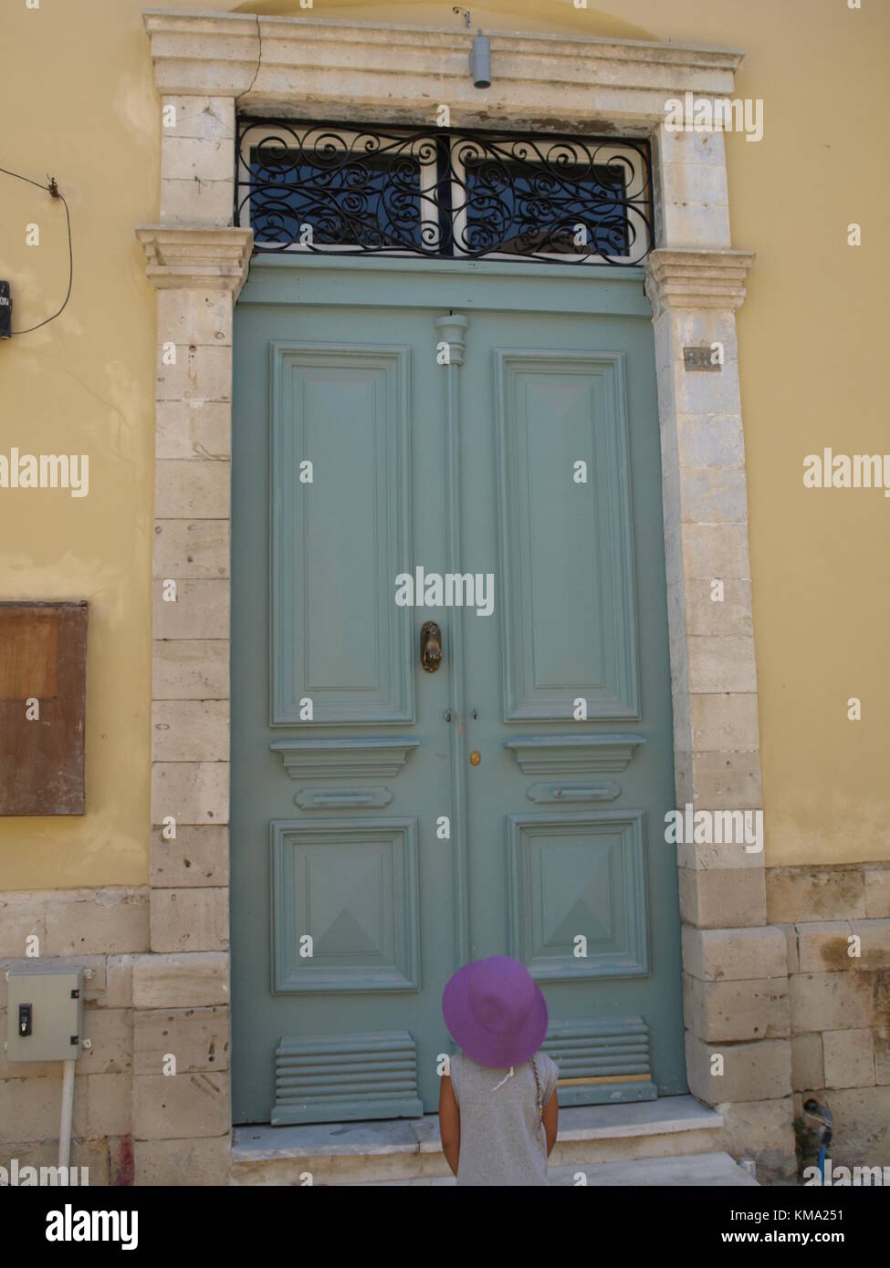 Sightseeing auf einem Familienausflug nach Zypern Stockfoto