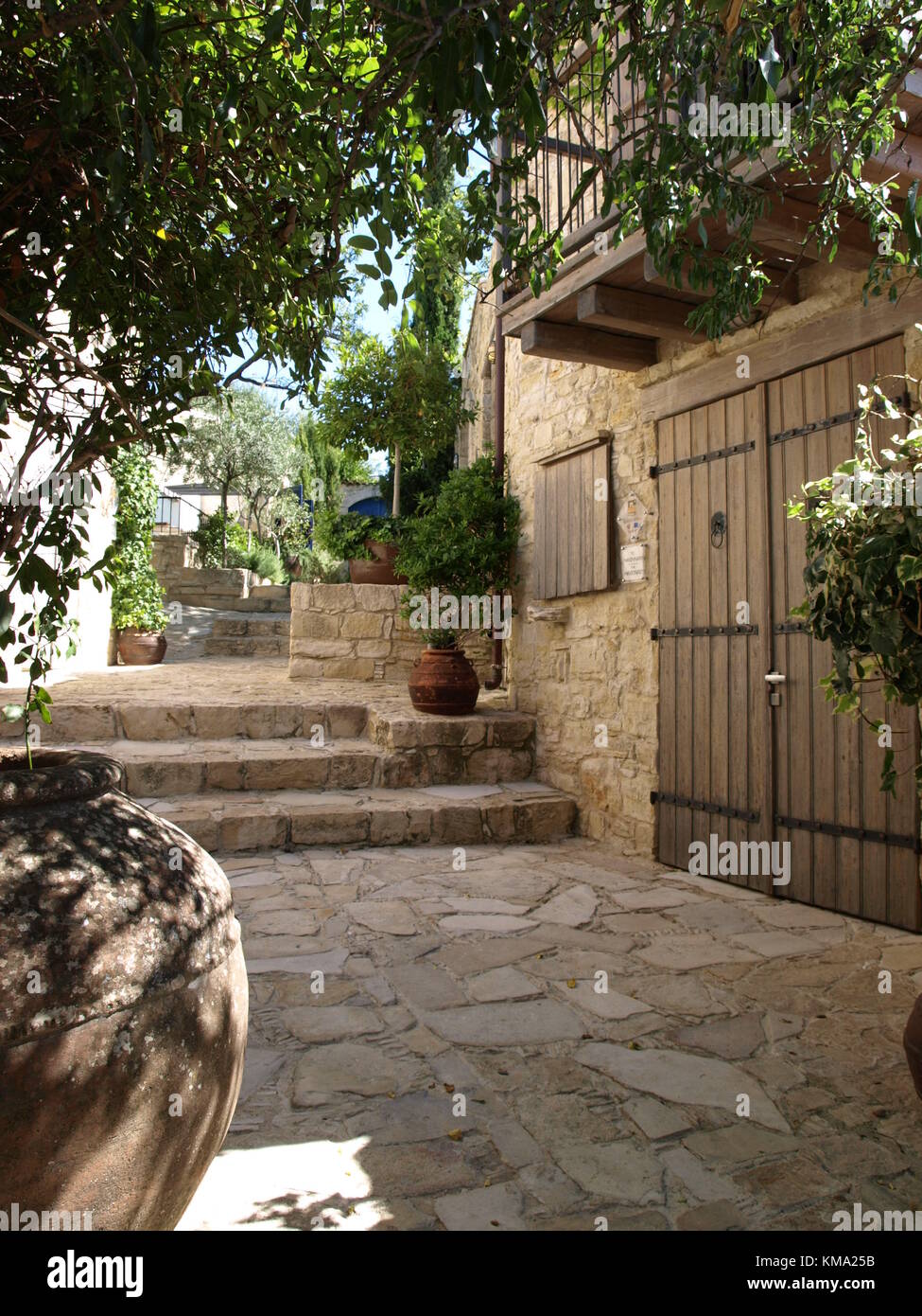 Sightseeing auf einem Familienausflug nach Zypern Stockfoto