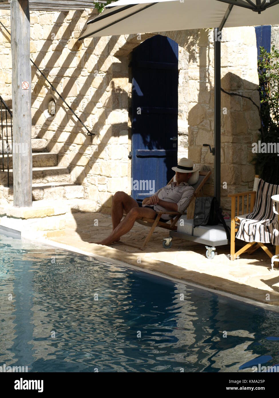 Sightseeing auf einem Familienausflug nach Zypern Stockfoto