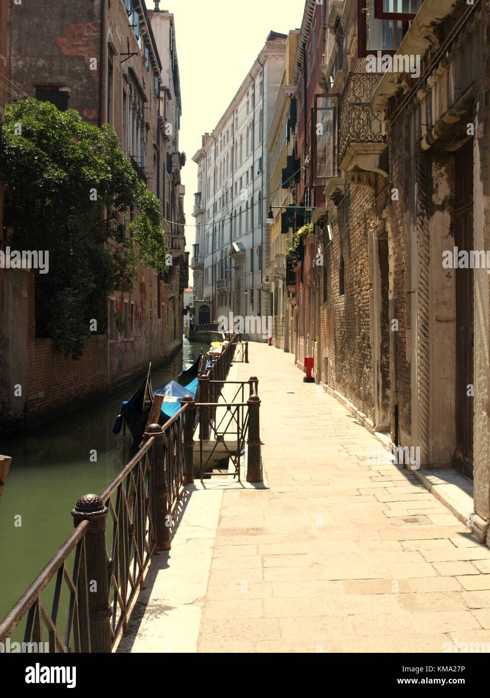 Sightseeing auf einem Familienausflug nach Italien Stockfoto
