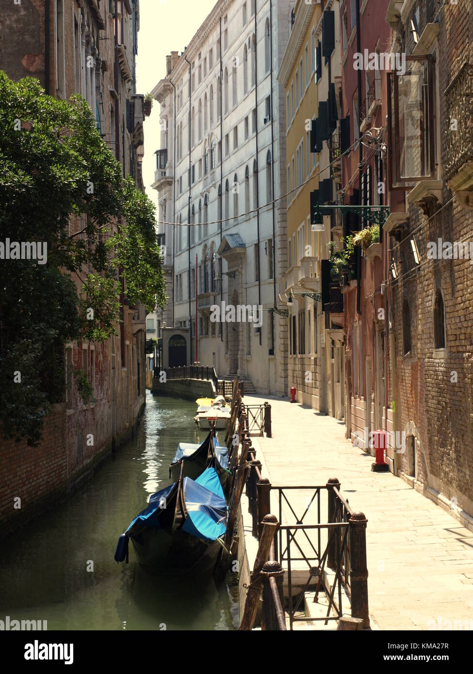 Sightseeing auf einem Familienausflug nach Italien Stockfoto