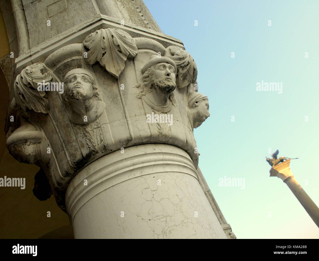 Sightseeing auf einem Familienausflug nach Italien Stockfoto