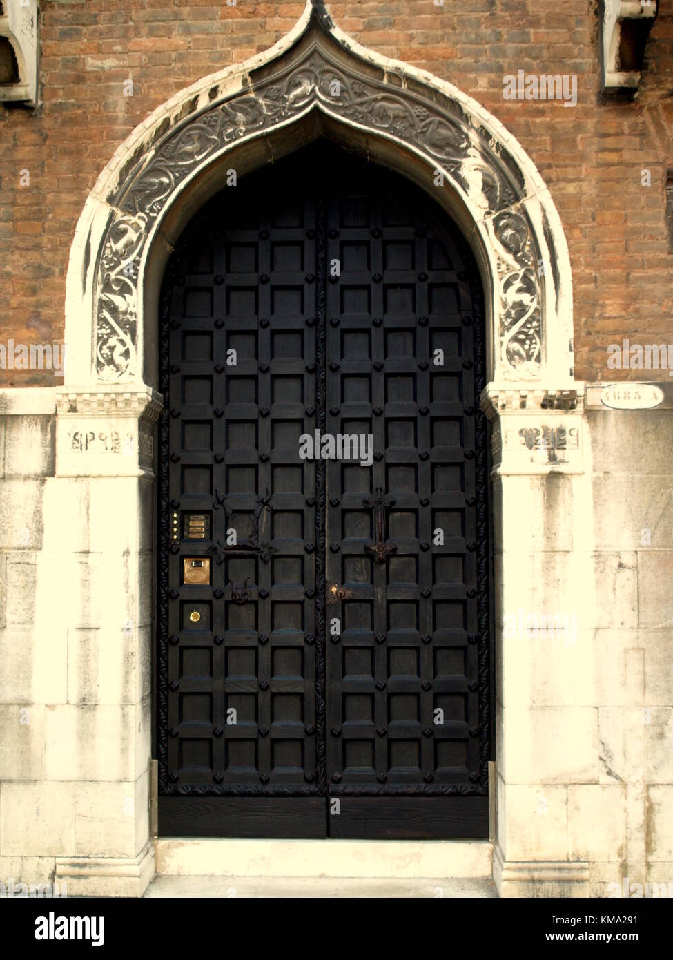 Sightseeing auf einem Familienausflug nach Italien Stockfoto