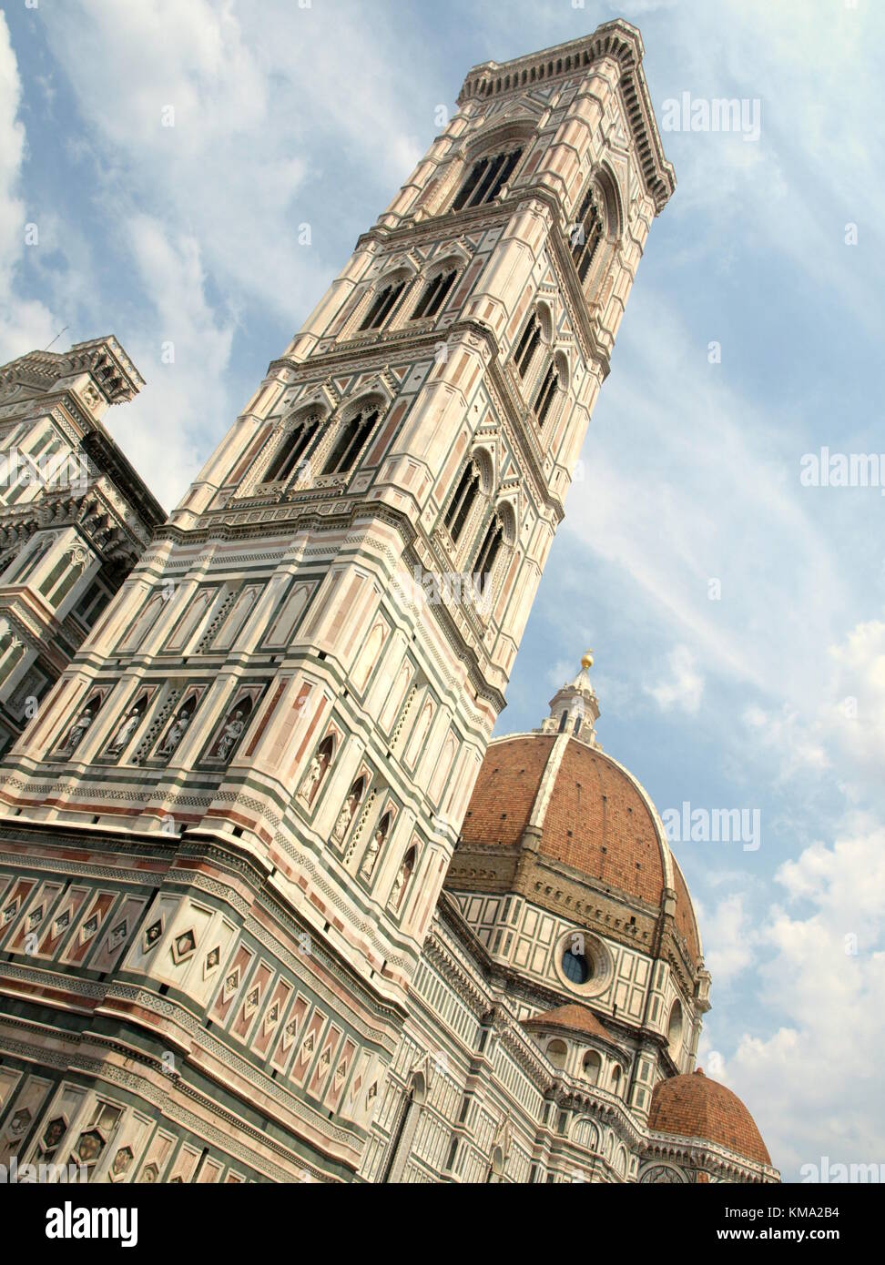 Sightseeing auf einem Familienausflug nach Italien Stockfoto