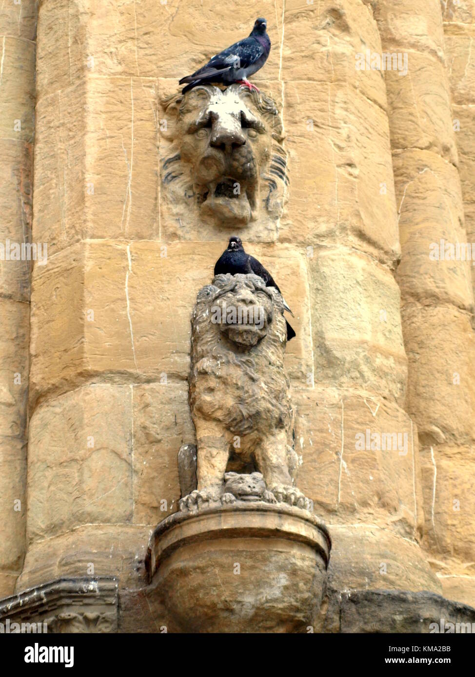 Sightseeing auf einem Familienausflug nach Italien Stockfoto
