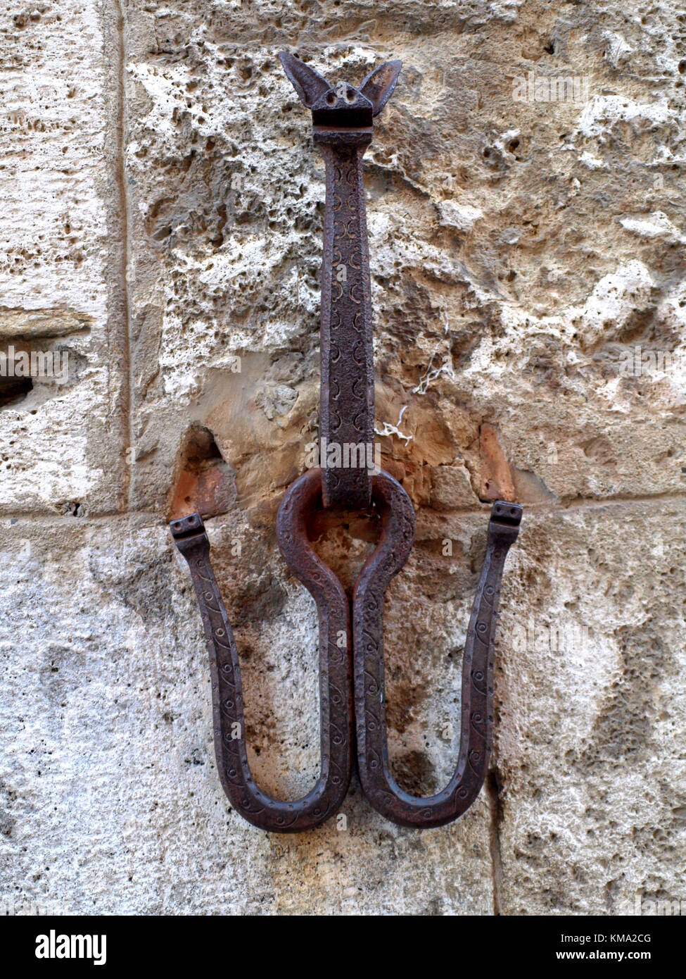 Sightseeing auf einem Familienausflug nach Italien Stockfoto
