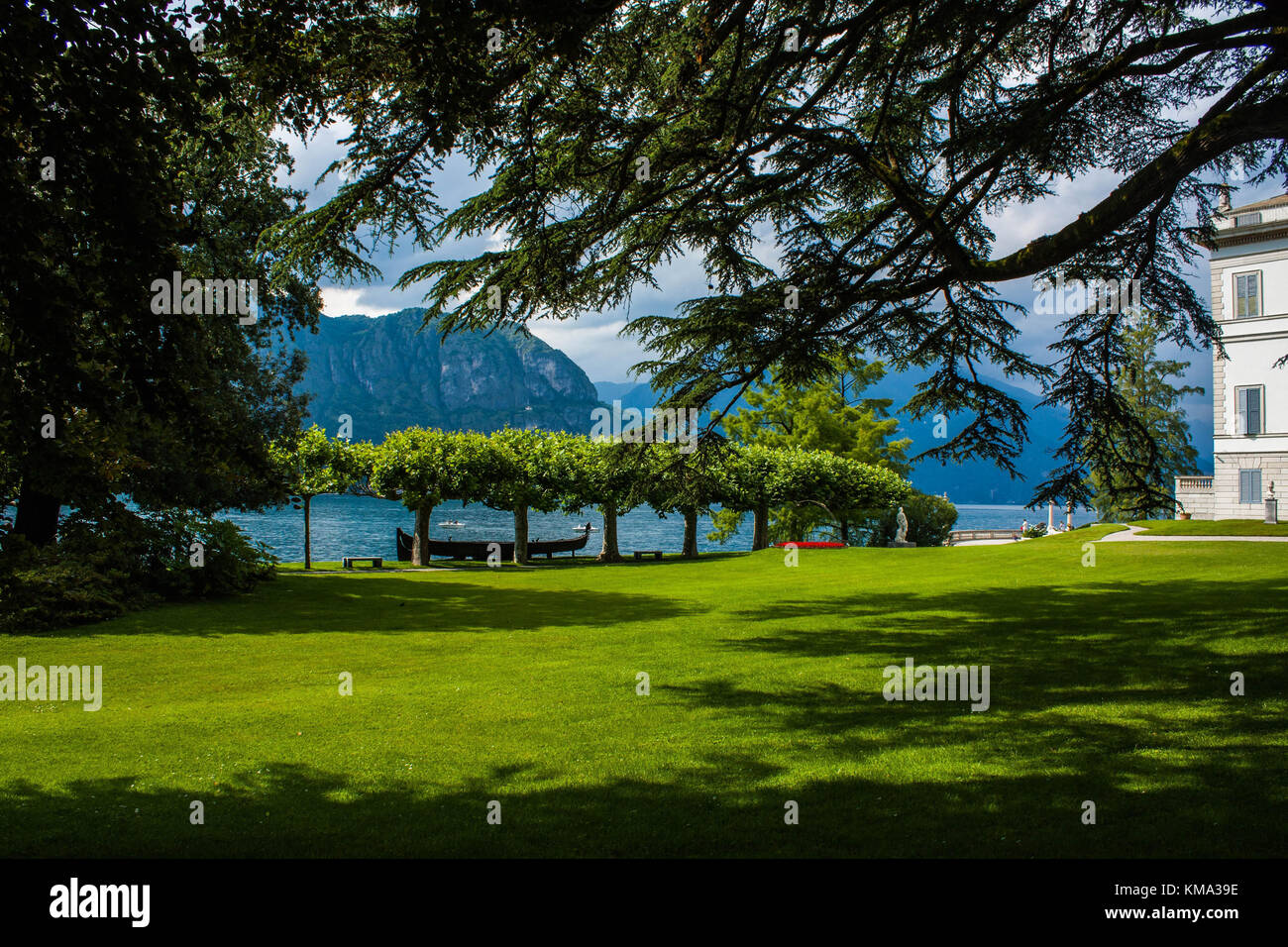 Stadt Bellagio am Comer See, Italien. Region Lombardei. italienische