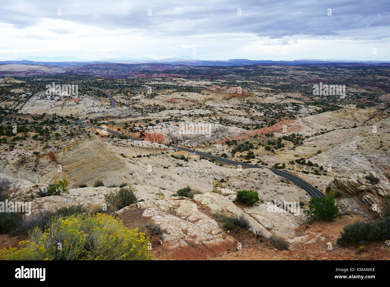 Scenic Byway 12 bis Grand Staircase Escalante National Monument, Utah, USA Stockfoto