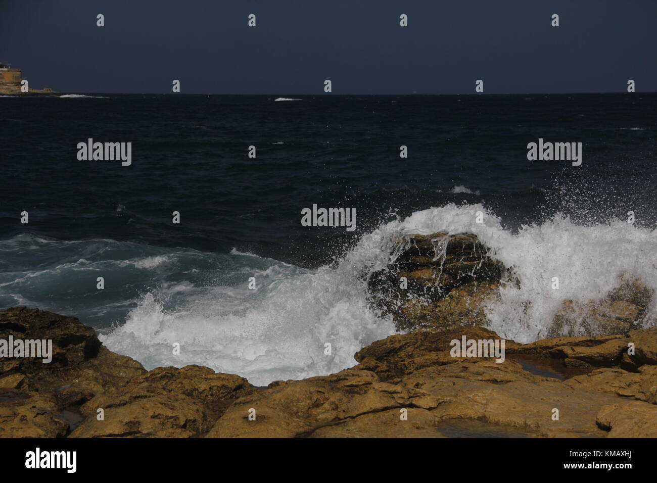 Wellen Meer See Stockfoto
